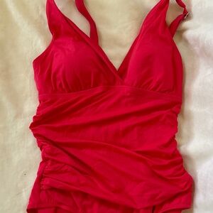 Jantzen One-Piece Bathing suit with scrunching